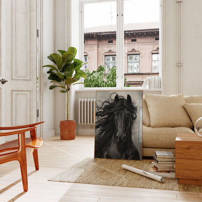 Wild Mane Stallion Poster