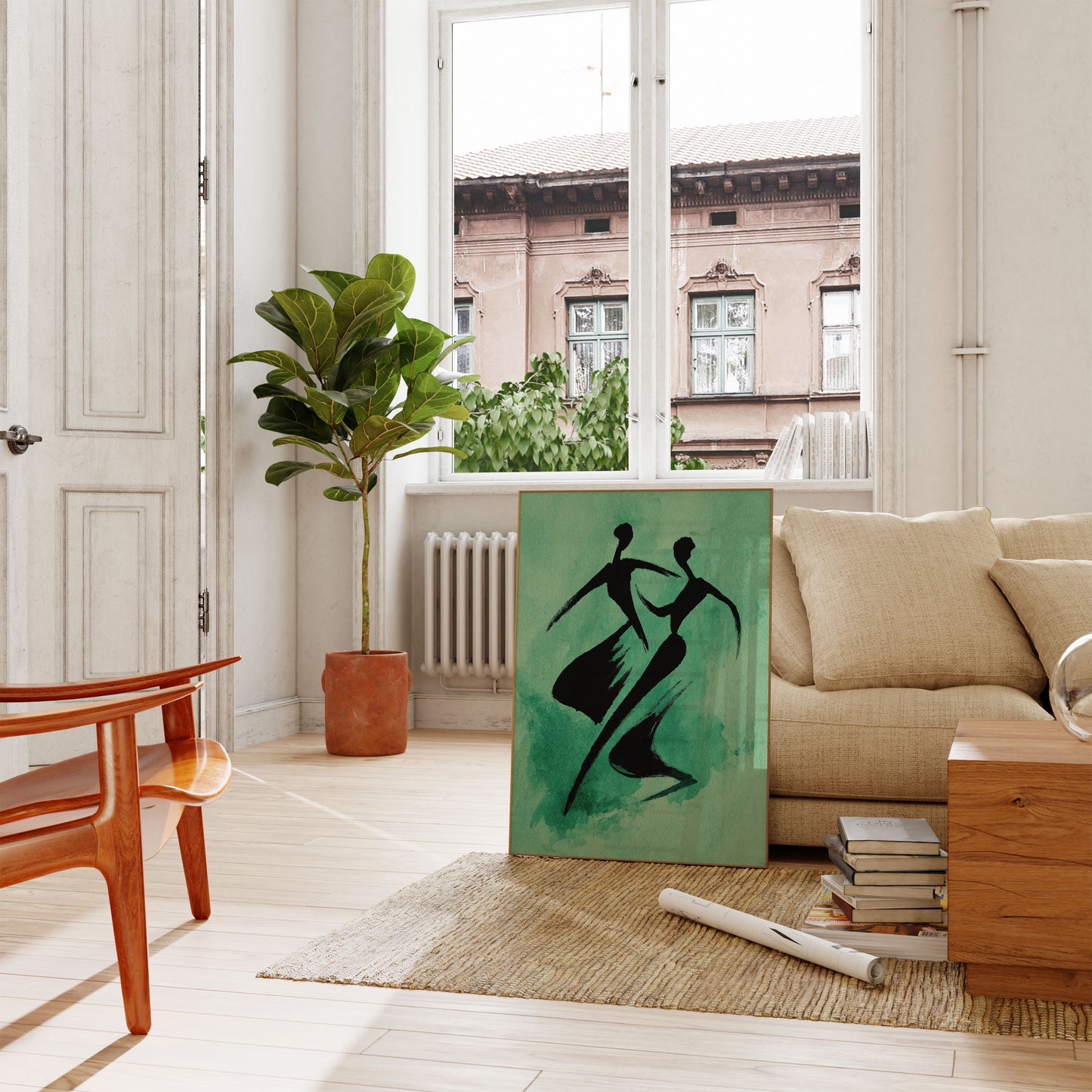 Plakat for Samtidig Dansebevegelse