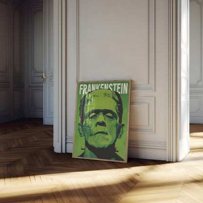Frankensteins Monster Pop Art Plakat