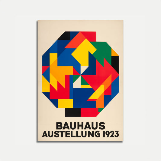 Bauhaus Exhibition 1923 Poster