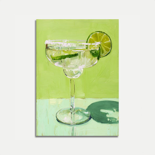 Klassisches Margarita-Cocktail-Poster