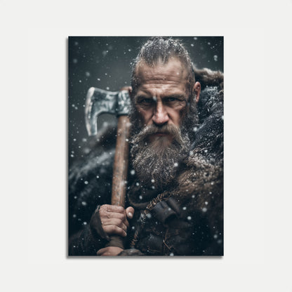 Fierce Viking Warrior Poster