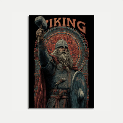 Norse Warrior Viking Poster