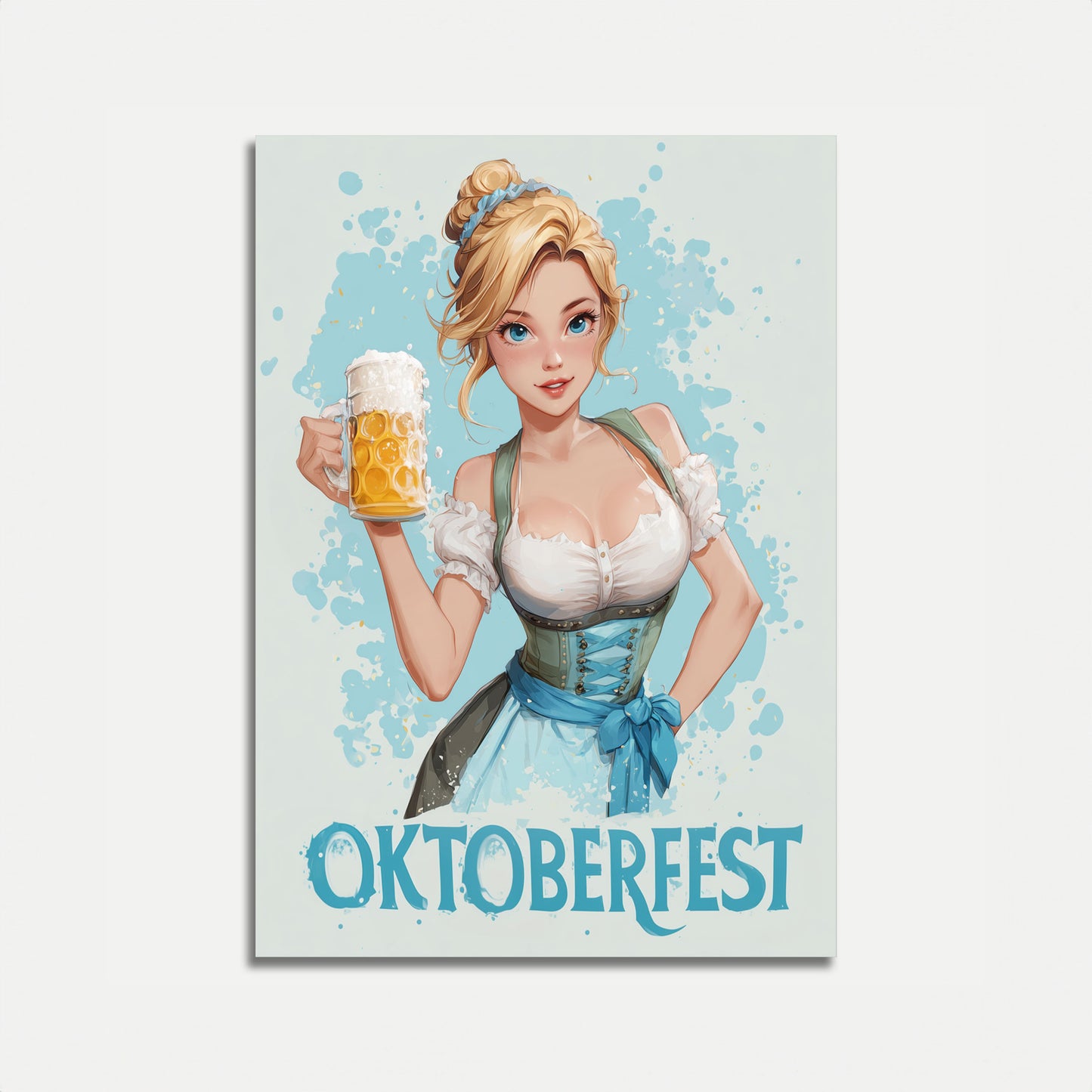 Oktoberfest Beer Celebration Poster