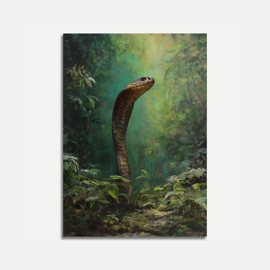 Cobra in Jungle Mist Poster