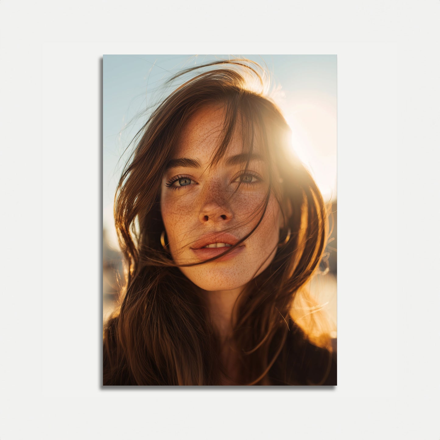 Golden Hour Radiance Poster