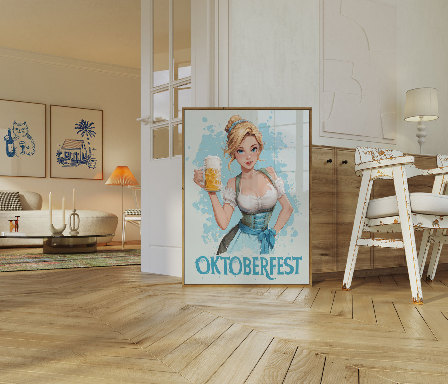 Oktoberfest Beer Celebration Poster