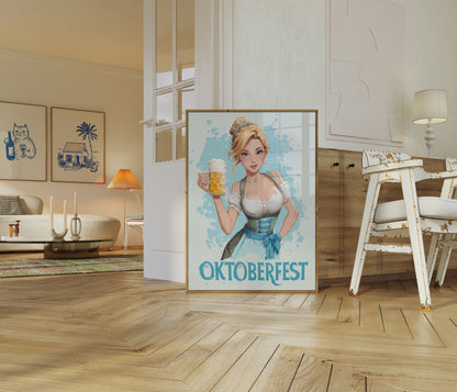 Oktoberfest Beer Celebration Poster