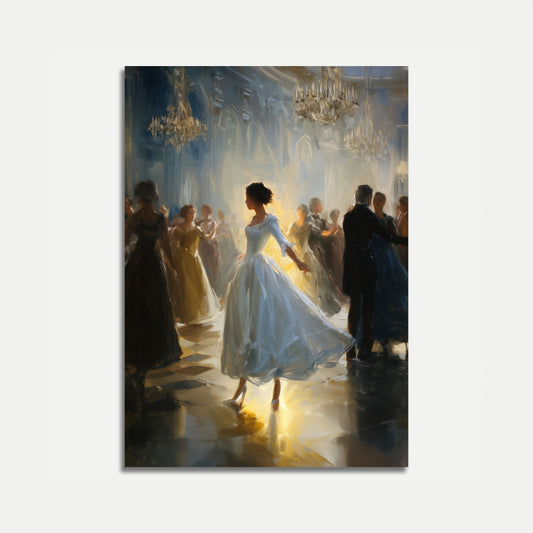 Elegant Ballroom Dancing Poster