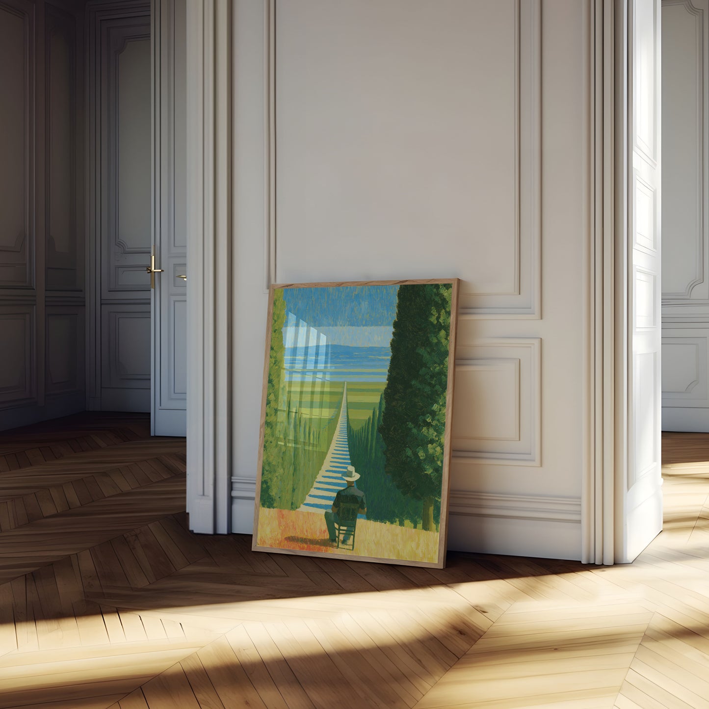 Cypress Alley to the Sea Poster