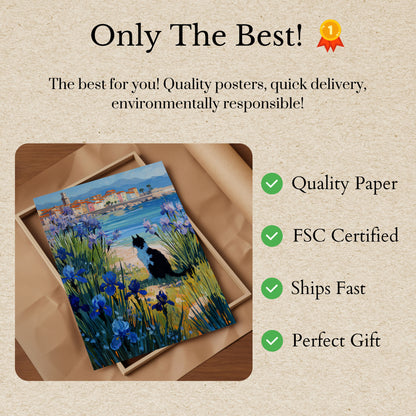 Pôster do Jardim de Íris Costeiro