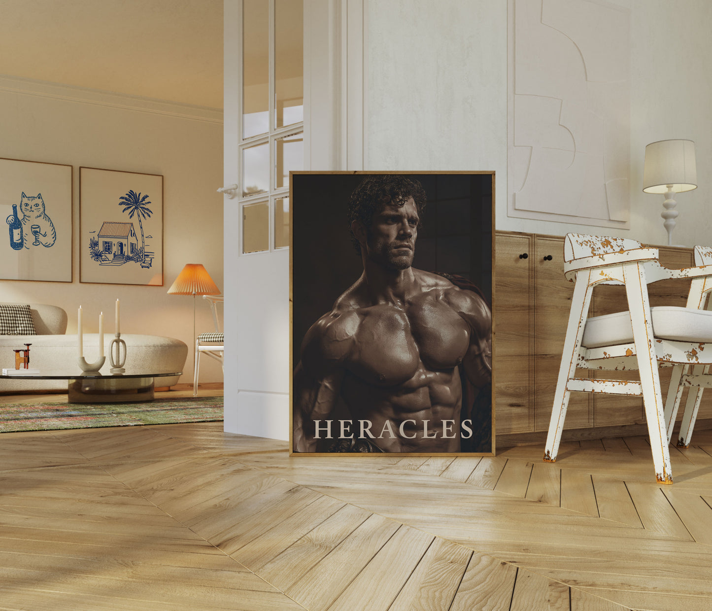 Herakles Řecká mytologie Plakát