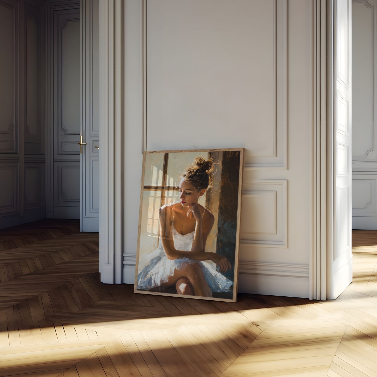 Graceful Ballet Dancer Poster