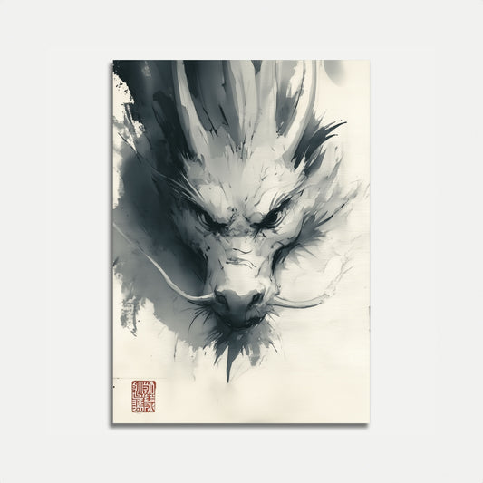 Ethereal Chinese Dragon Spirit Poster