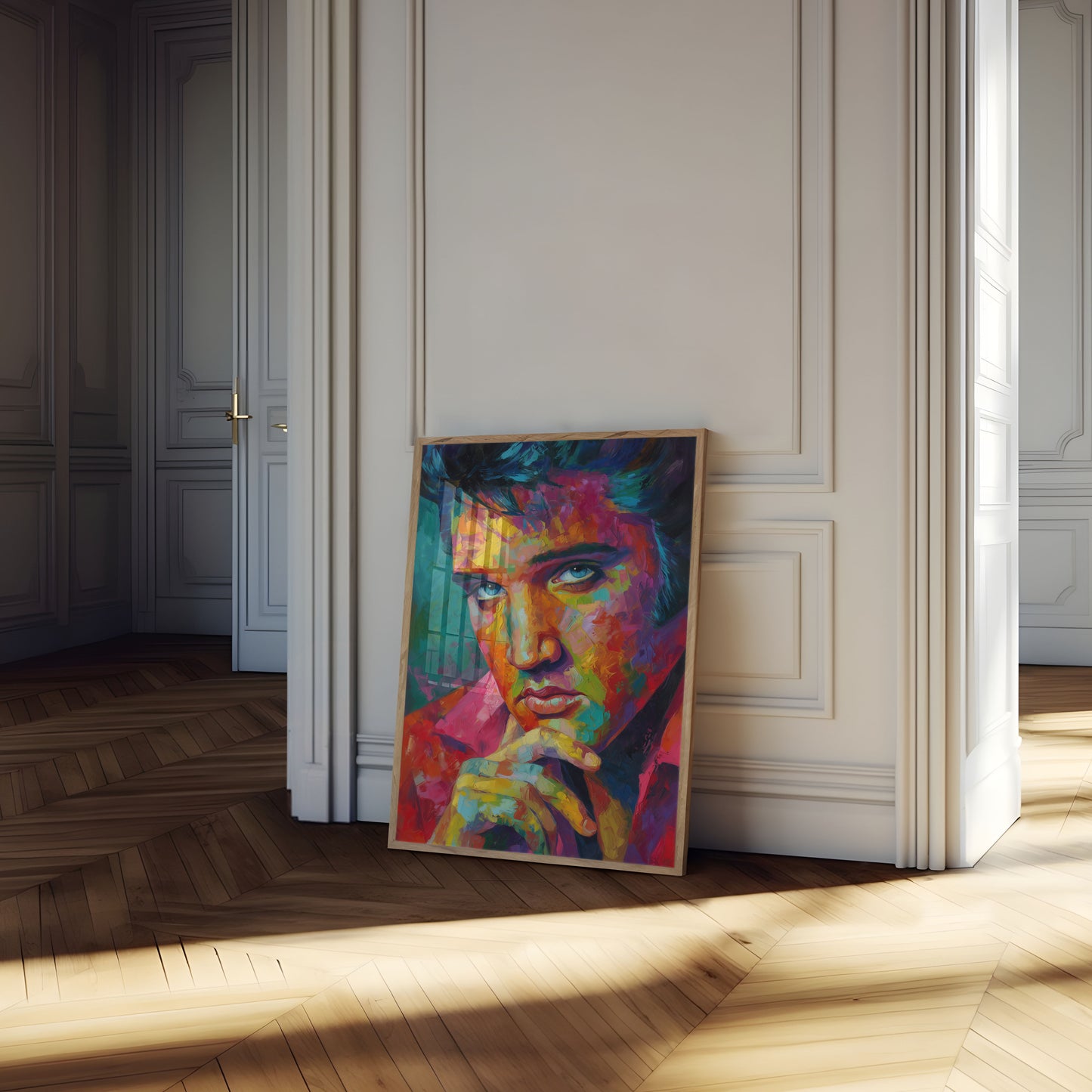 Colorful Soul Portrait Poster