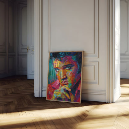 Colorful Soul Portrait Poster