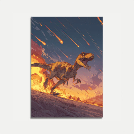 Dinosaur Extinction Event Poster