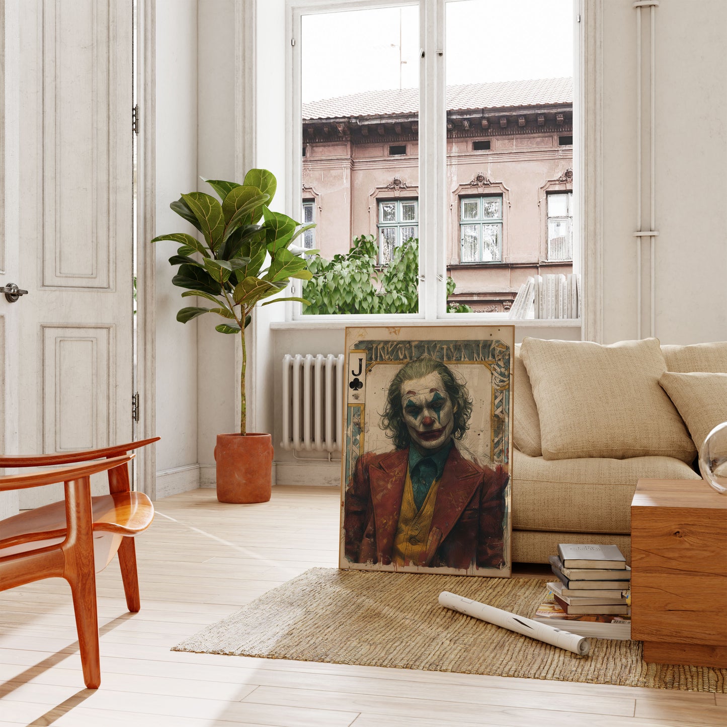 Joker Jack of Clubs Poster