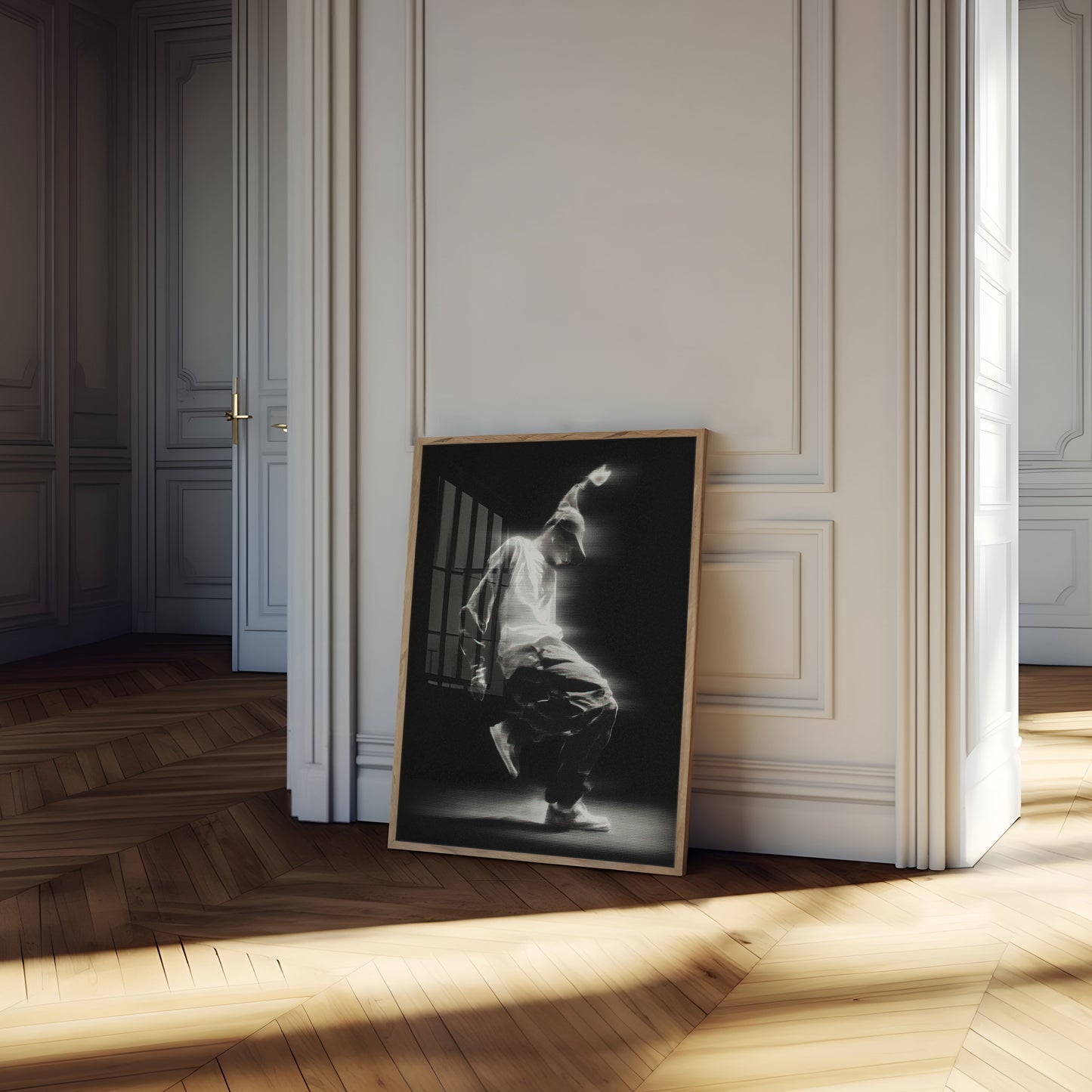 Dynamic Silhouette Dance Poster