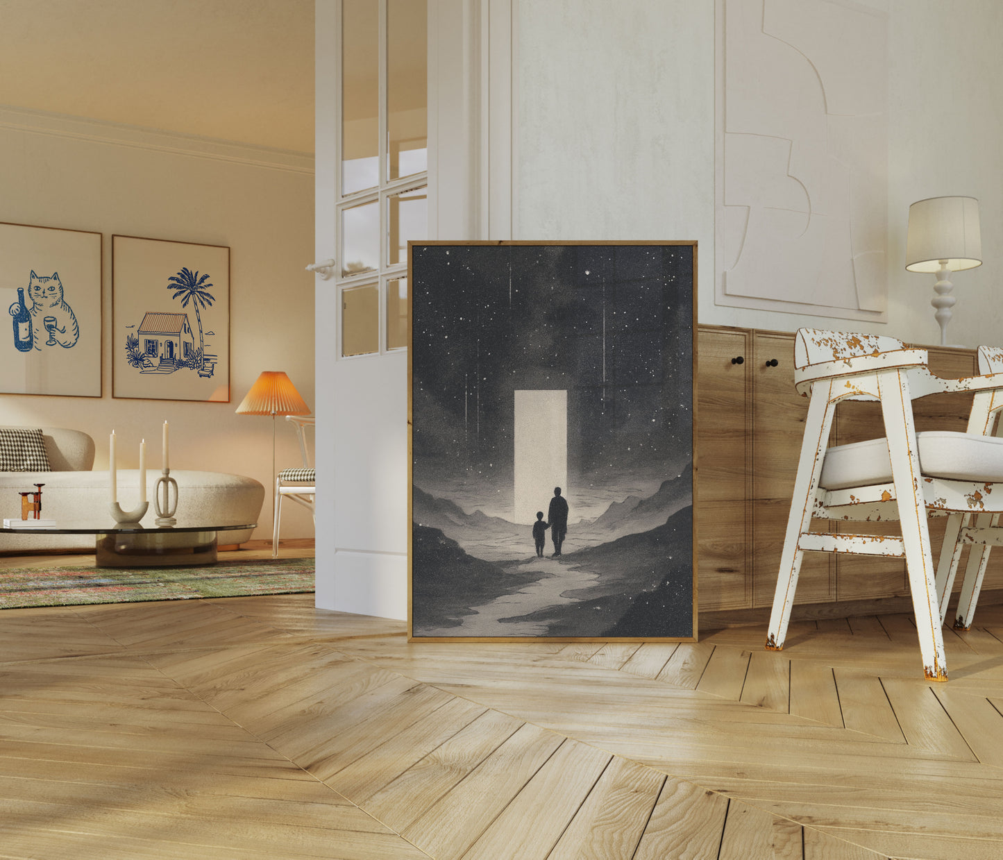 Kosmisk Gateway Portal Plakat