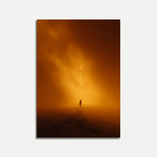 Desert Journey Epic Sci-Fi Poster