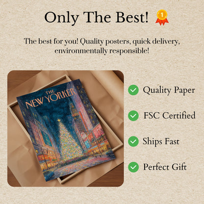 Magical New York Christmas Poster