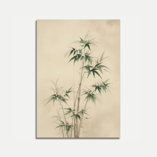 Elegant Zen Bamboo Poster