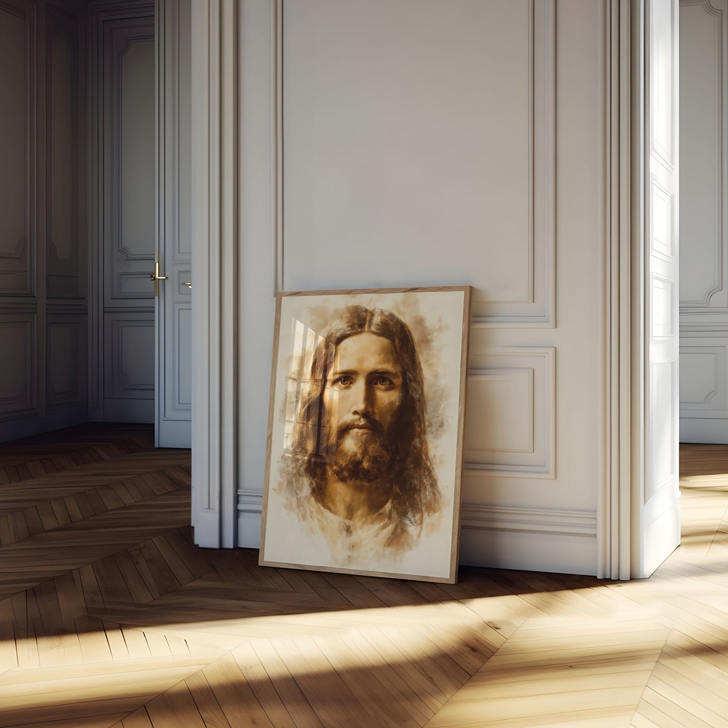 Divine Serenity Portrait Poster