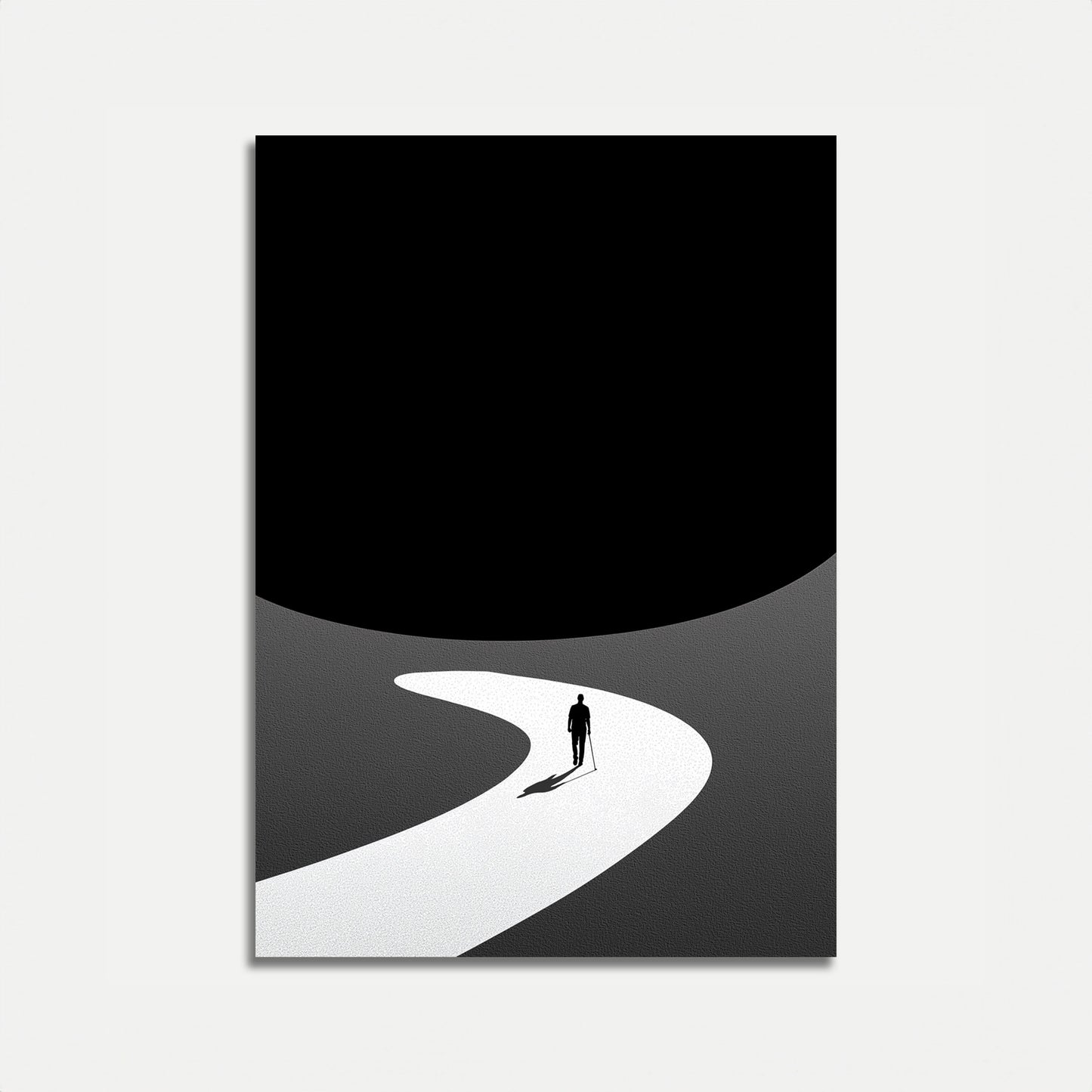 Affiche du voyage silencieux