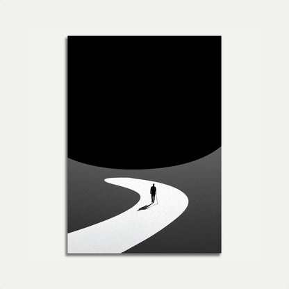 Affiche du voyage silencieux