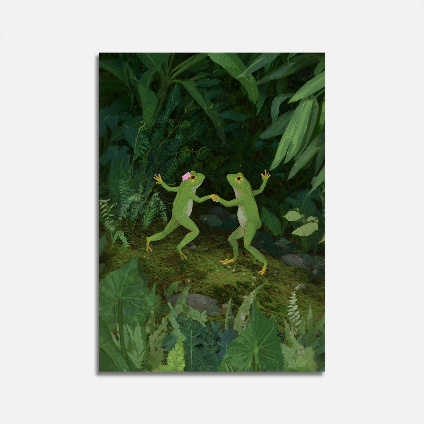 Rane Danzanti nella Giungla Poster