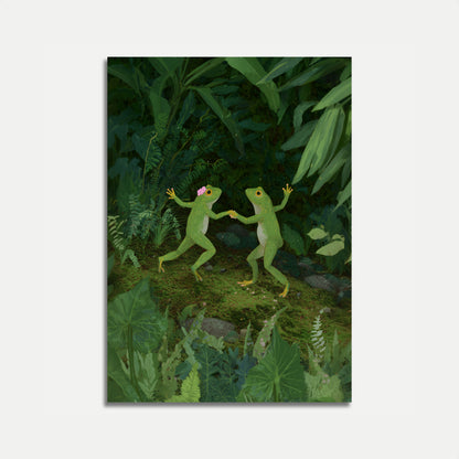 Rane Danzanti nella Giungla Poster