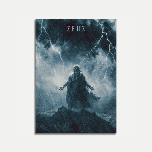 Zeus God of Thunder Poster