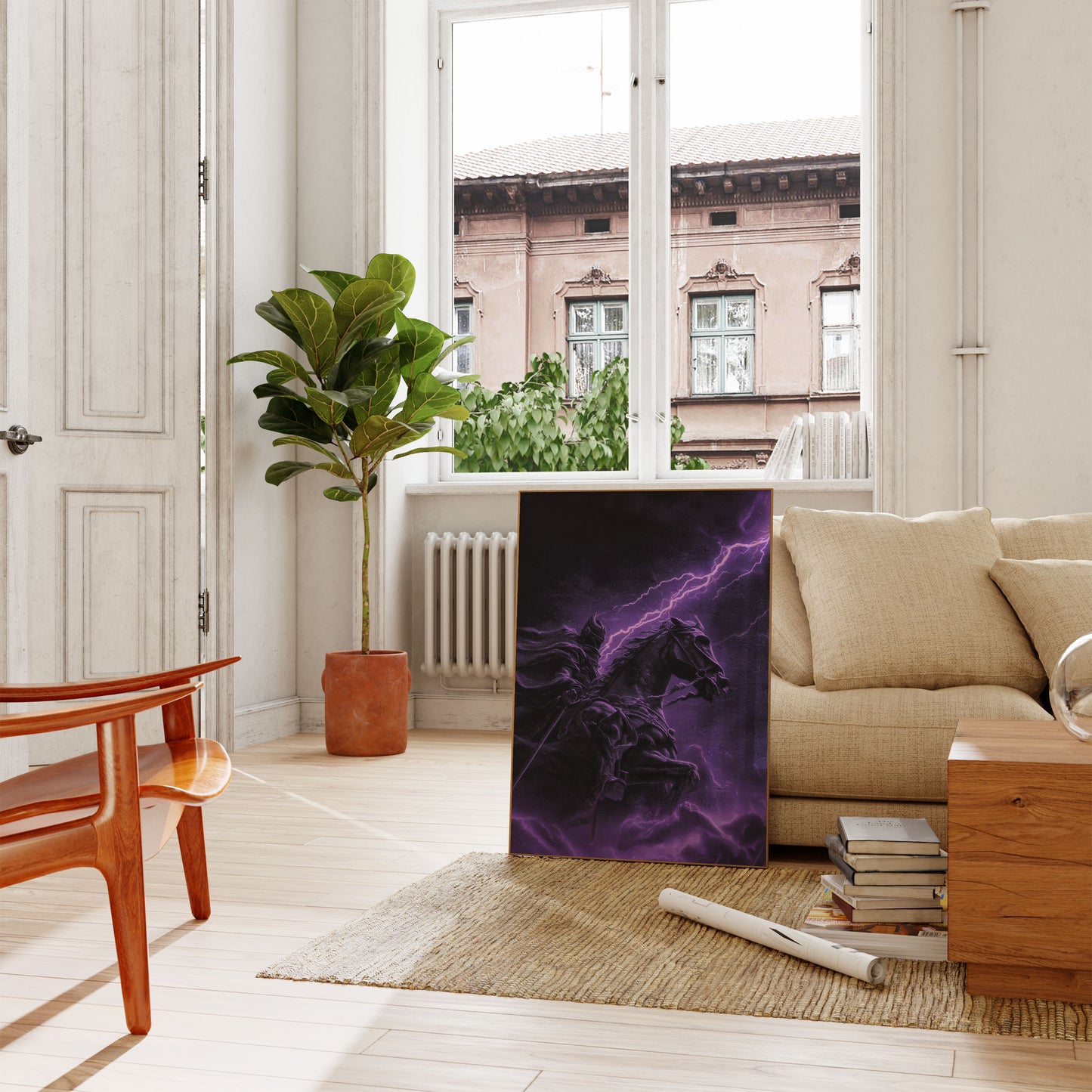 Affiche du Chevalier Guerrier de la Foudre