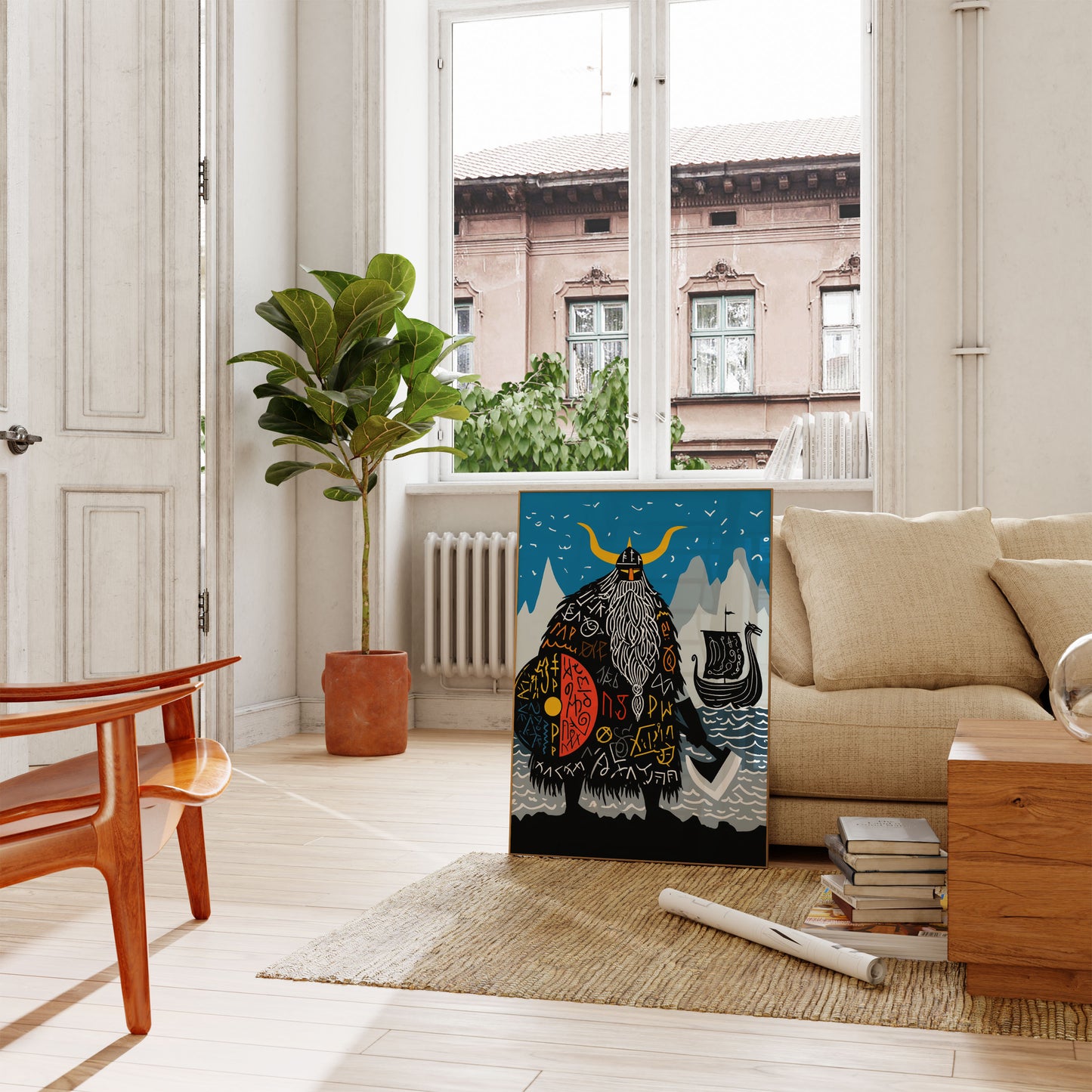 Ancient Viking Saga Poster