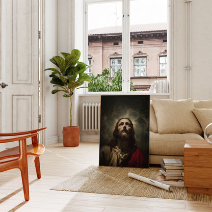 Divine Radiance Religious Poster