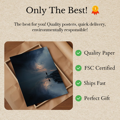 Solitude in the Storm Poster