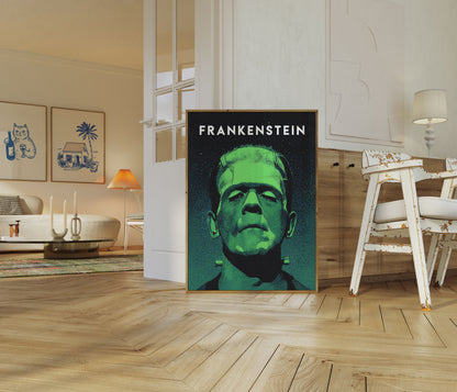 Frankenstein Monster Portrait Poster