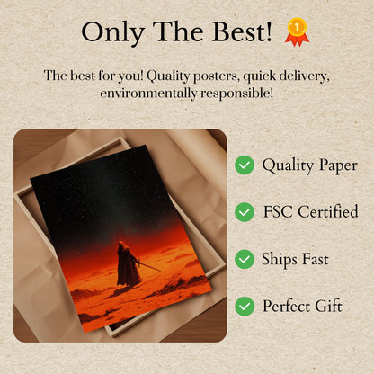 Affiche Guerrier sous les étoiles