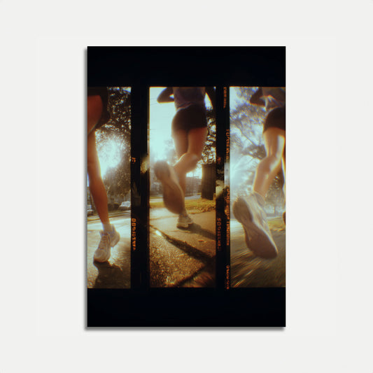 Urban Running Motion Poster