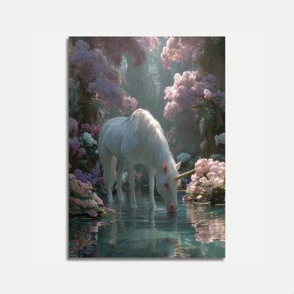 Poster della Foresta Incantata degli Unicorni