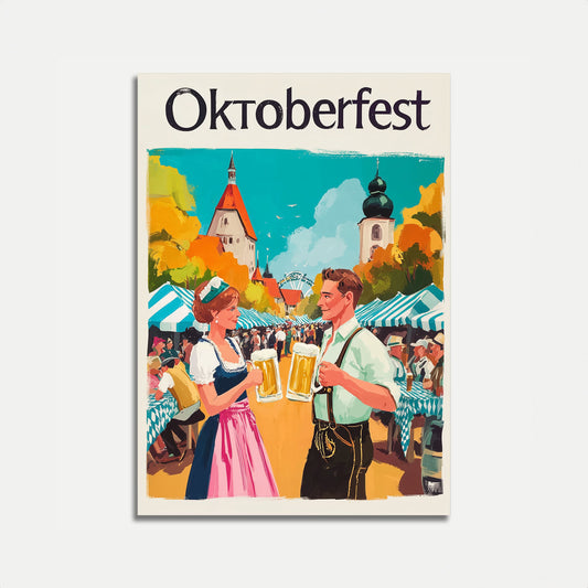 Bavaria Oktoberfest Beer Festival Poster