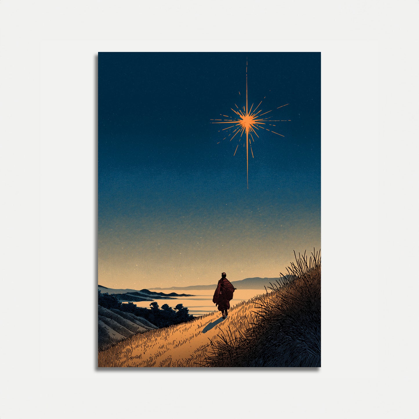 Celestial Journey Mystical Pathway Poster