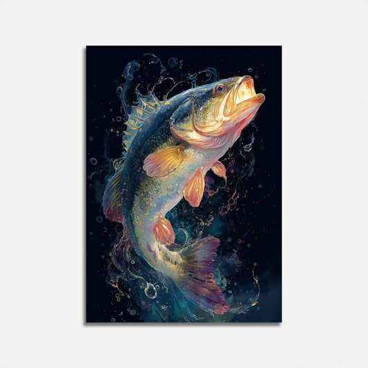 Světelný mořský predátor - plakát