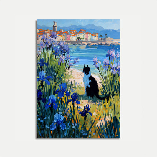 Pôster do Jardim de Íris Costeiro