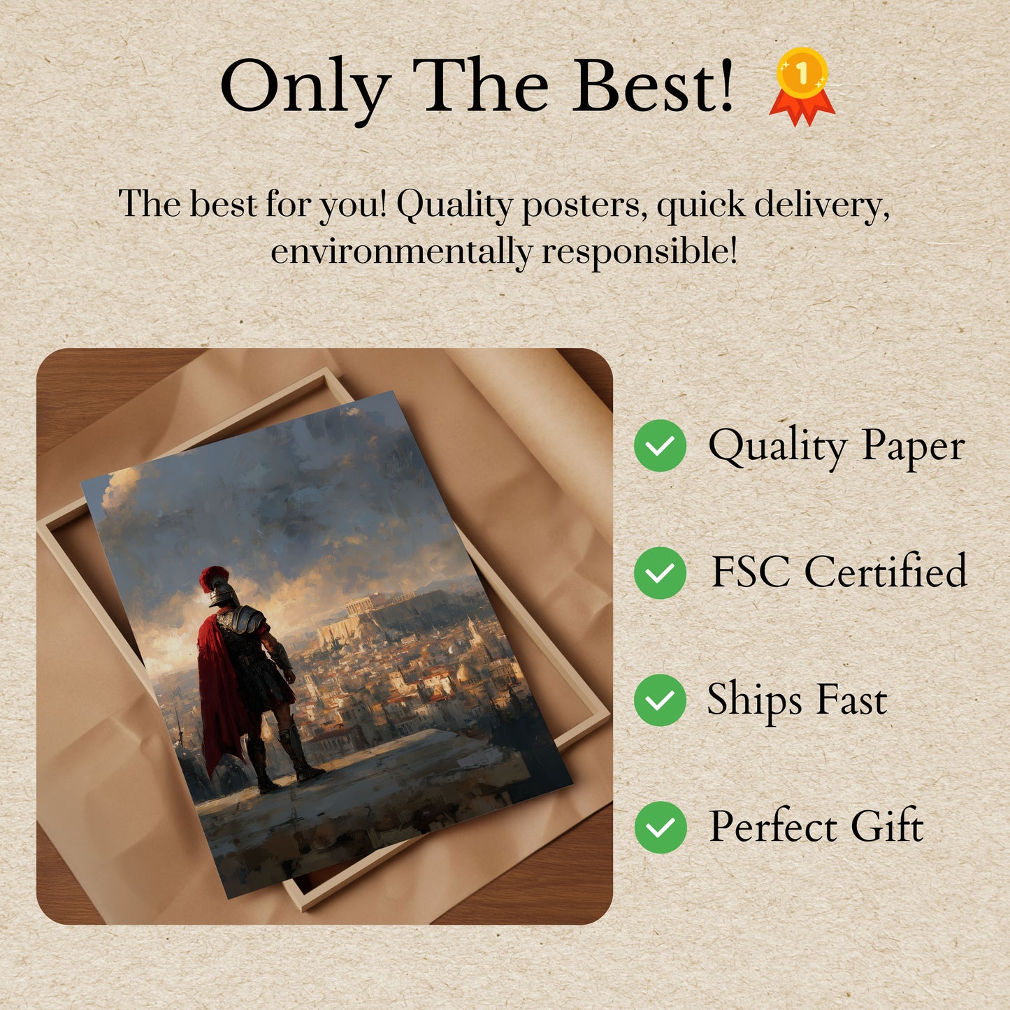 Póster de los Guardianes de la Antigua Atenas