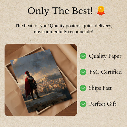 Póster de los Guardianes de la Antigua Atenas