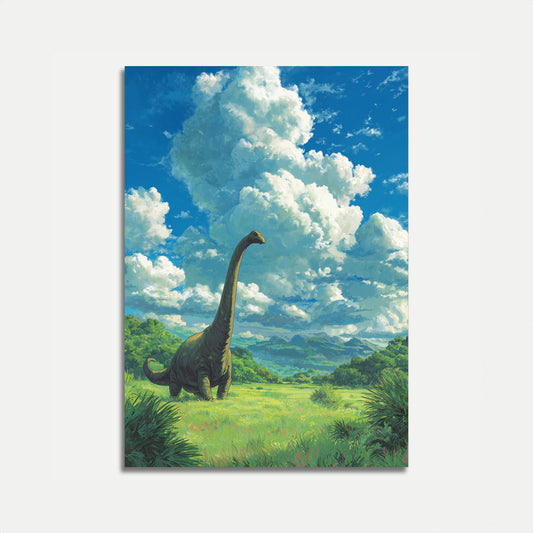 Gentle Giant Brachiosaurus Poster
