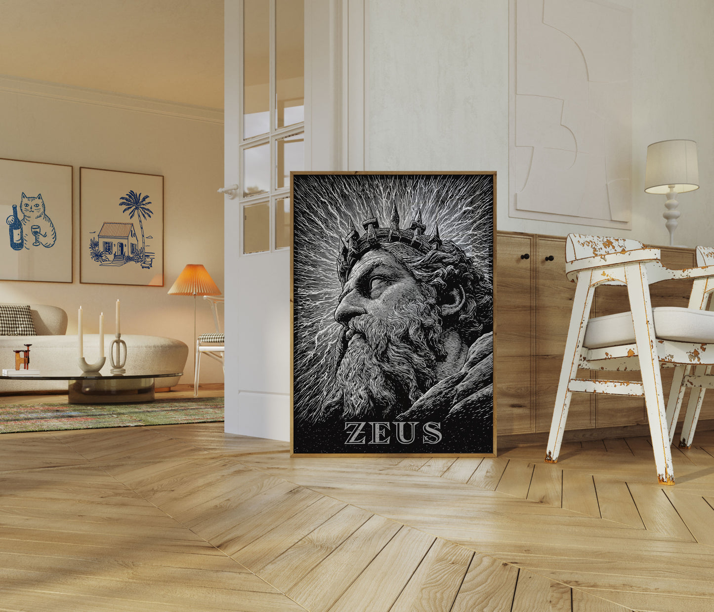 Zeus King of Gods Poster