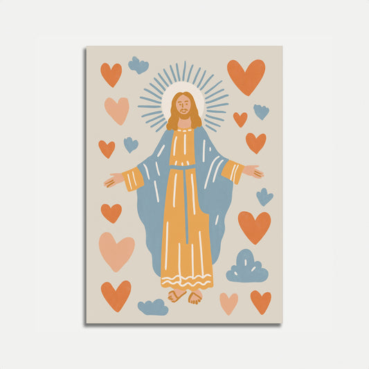 Divine Love Radiance Poster